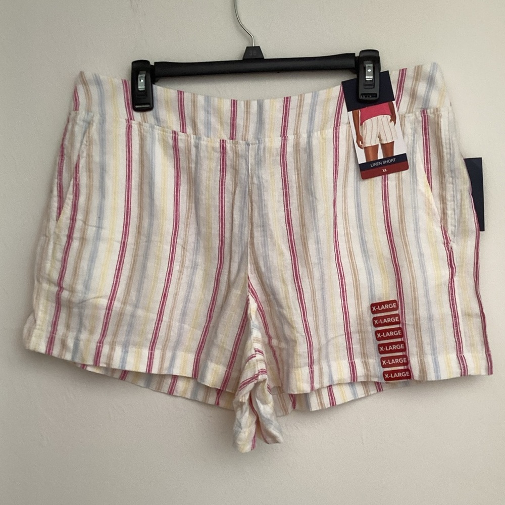 211. GAP Women LINEN SHORT NWT RN137013